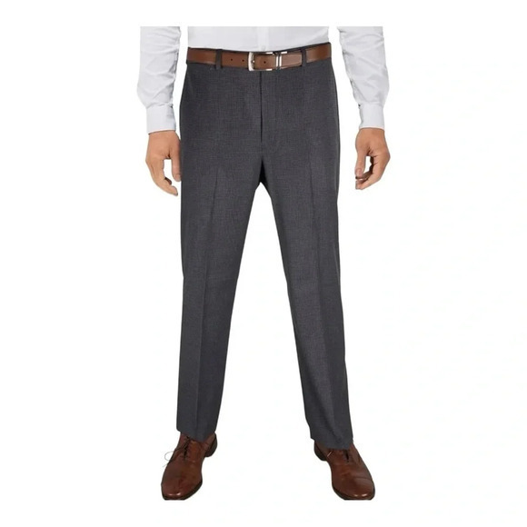 Lauren Ralph Lauren Men's Pattern Classic Fit Stretch Dress Pants Men Size 42/30 - Picture 1 of 8